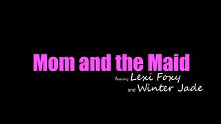 Lexi Fox és Winter Jade hármas kefélése