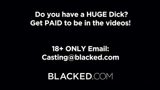 Blacked - Haley Spades kiborotvált picsája megdöngetve