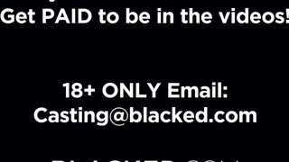 BLACKED - Diamond Banks muffját hatalmas farokkal basszák