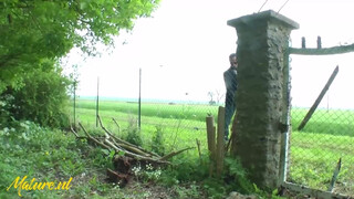Mature NL - Francia asszony popóba kefélve