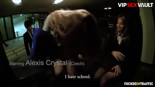 FUCKEDINTRAFFIC - Alexis baszható pici popsija