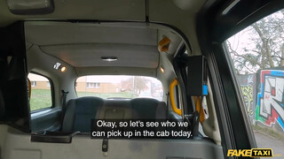 Fake Taxi - Eva Berger megrakva a taxiban