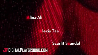DigitalPlayground - Scarlit Scandal és Alina Ali leszopják egymás punciját