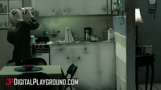 Digitalplayground - Riley Steele a hatalmas didkós világos szőke bige