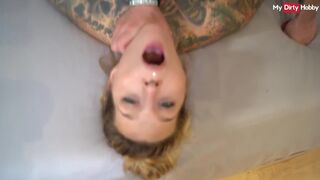 Hardcore német amatőr milf cumizza a méretes fasznak