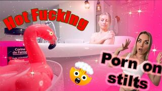 Andre love, a lédús milf imádja a fütykös fürdőt 4k-ban