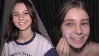 18 éves tini alázatos spermazsákként szolgál