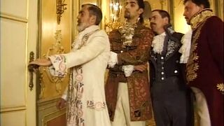 La Maschera di Ferro legelső epizód retro pornó Chris Charming hatalmas farkával és pici keblű csajszi análjával